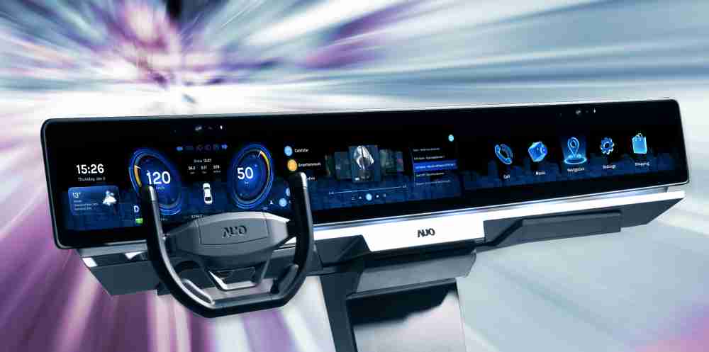 2121非凡开拓前瞻显示技术创新应用，，，，结合优异整合设计能力，，，，开发智能车载FIDM Plus一体化显示方案，，，让驾驶操作与车内娱乐体验再进化